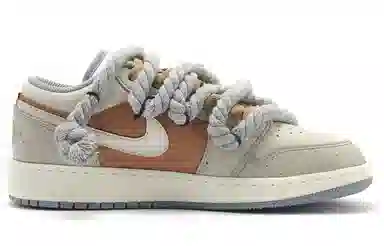 Jordan Air Jordan 1 Low GS Grey Brown