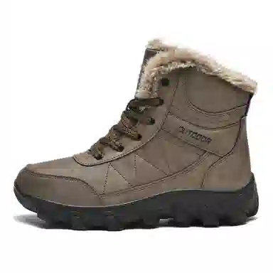 MUSNODO PU Winter Snow Boots