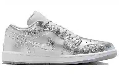 Jordan Air Jordan 1 Low Retro Silver White