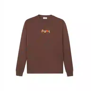 OFF-WHITE Maple Embroidery Long Sleeve Tee