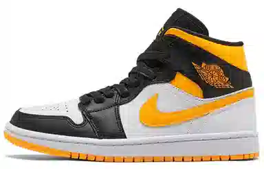 Jordan Air Jordan 1 Mid SE Black Yellow
