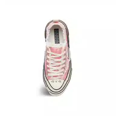xVESSEL Low Canvas Sneakers Sakura Pink