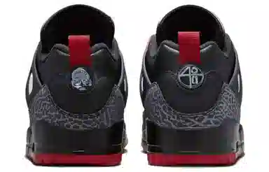 Jordan Spizike Low Black Red