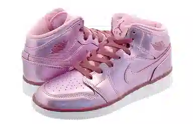 Jordan Air Jordan 1 Mid Pink Rise