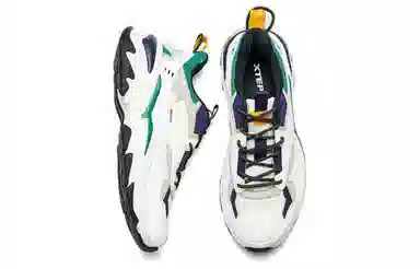 Xtep Shanhai Series Low Dad Shoes White Grey