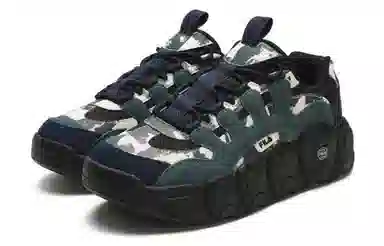 Études x FILA Retro Basketball Sneakers Black