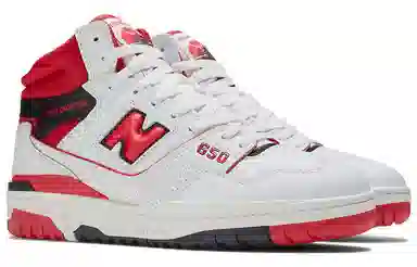 New Balance 650 White Red