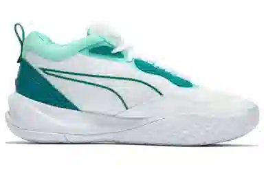 PUMA Playmaker Pro Mid White Green
