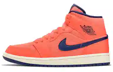 Jordan Air Jordan 1 Mid Knicks Orange
