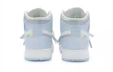 Jordan Air Jordan 1 Mid GS Blue Silver