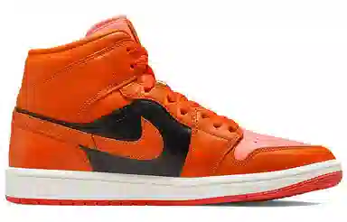 Jordan Air Jordan 1 Mid Red Black