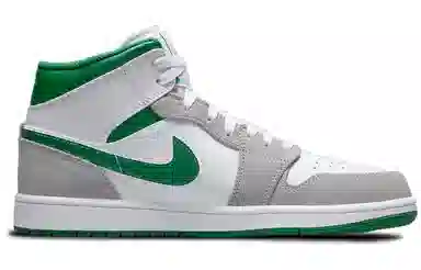 Jordan Air Jordan 1 Mid White Grey Green