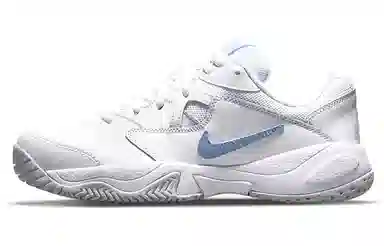 Nike Tennis Shoes Women's White Blue