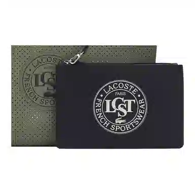 Lacoste Tote Bag Olive Navy