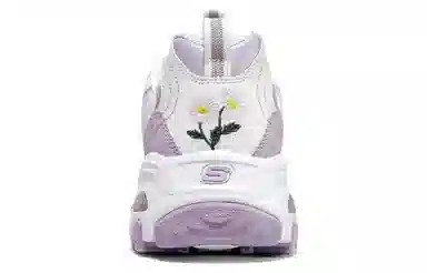 Skechers D'LITES 1.0 White Purple