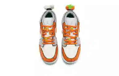 Jordan Air Jordan 1 Low GS Grey White Orange