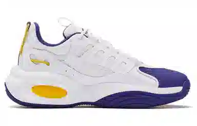 Reebok Solution Mid White Purple