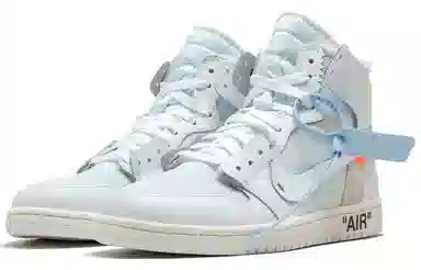 OFF-WHITE x Air Jordan 1 High White