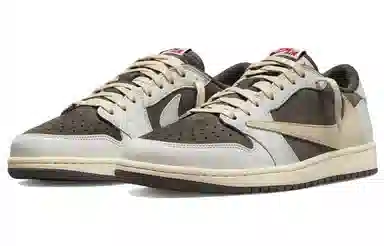 Travis Scott x Air Jordan 1 Low OG "Sail and Ridgerock"