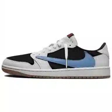 Travis Scott x Air Jordan 1 Low Black Blue