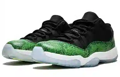 Jordan Air Jordan 11 Retro Low Green Snakeskin