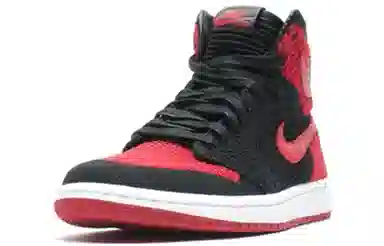 Jordan Air Jordan 1 Retro HI Flyknit Black Red 2017