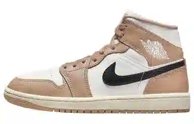 Jordan Air Jordan 1 Mid Light Brown
