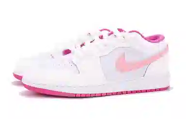 Jordan Air Jordan 1 Low GS Pink White