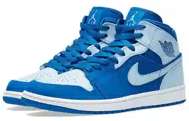 Jordan Air Jordan 1 Retro Mid Team Royal Ice Blue