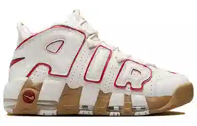 Nike Air More Uptempo White Red