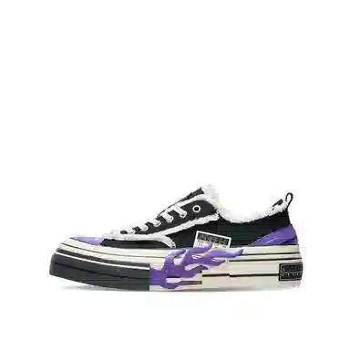 xVESSEL Low Top Purple Black