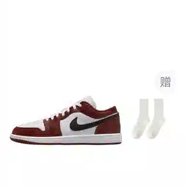 Jordan Air Jordan 1 Low White Red Black