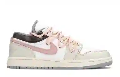 Jordan Air Jordan 1 Low GS Cream Pink