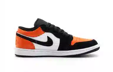 Jordan Air Jordan 1 Low Black White Orange