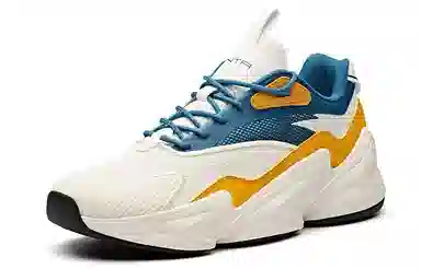 Anta Street Dad Shoes White Orange Blue
