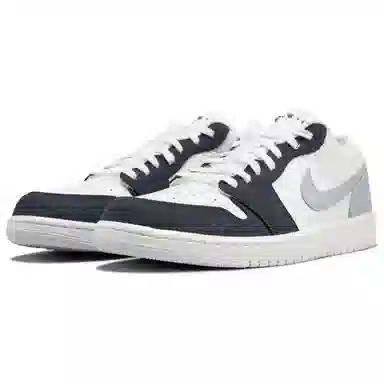 Jordan Air Jordan 1 Low White Grey Black