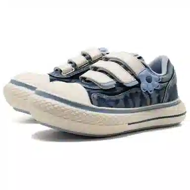 Disney x OLD ORDER Stitch Canvas Sneakers Blue