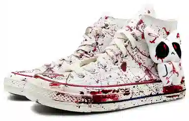 Converse Chuck 70 High White Red