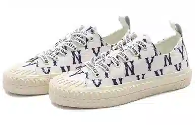 MLB Playball Monogram White