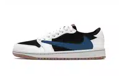 Travis Scott x Air Jordan 1 Low White Blue