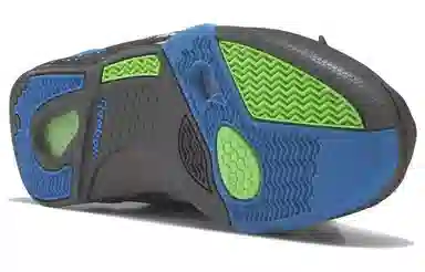 Reebok Retro Basketball Shoes Black Blue