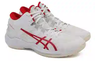 Asics Gel-Burst 25 White Red