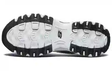 Skechers D'Lites 1.0 Black White