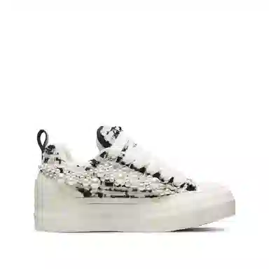 xVESSEL Low Canvas Black White