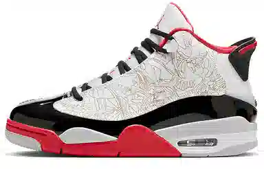 Jordan Dub Zero White Black Red