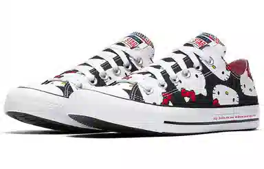 Hello Kitty x Converse Chuck Taylor All Star Low Black White