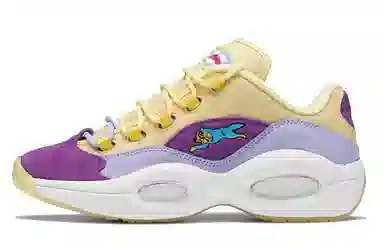 BBC Ice Cream x Reebok Question Low Purple Yellow