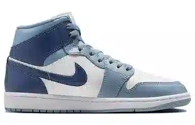 Jordan Air Jordan 1 Mid White Blue