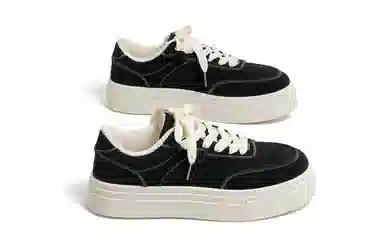 HUANQIU Canvas Sneakers Black