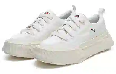 FILA Low Canvas Sneakers White